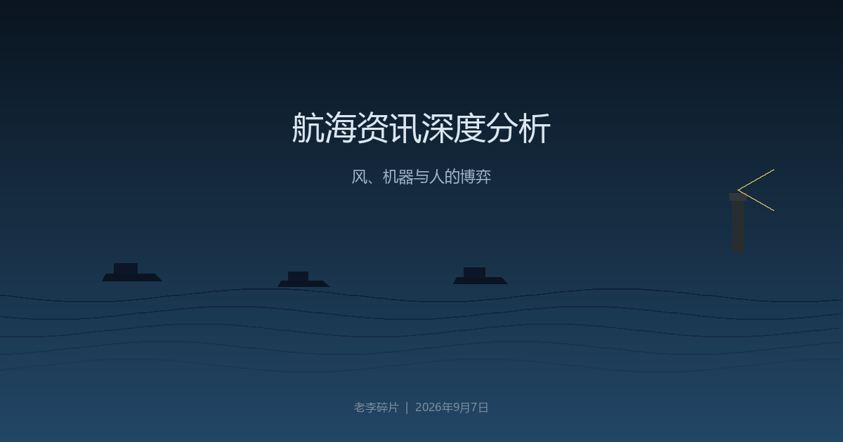 航海资讯深度分析：风、机器与人的博弈